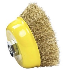 Kupa Saçaklı Tel Çanak Fırça 75 mm M14