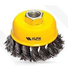 Kupa Burma Tel Çanak Fırça 100 mm M14