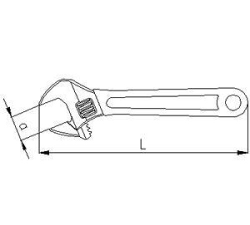 Elta 0601 Kurbağacık Anahtar 12'' 34 mm Elta 0601 Kurbağacık Anahtar 12'' 34 mm