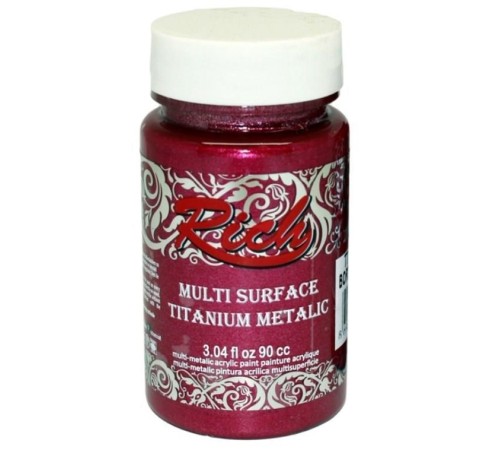 Rich Multi Surface Titanium 2548 Bordo Metalik 90 cc Rich Multi Surface Titanium 2548 Bordo Metalik 90 cc
