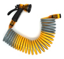 Daye DY5908 Spiral Bahçe Sulama Hortum Seti 7,5 Metre