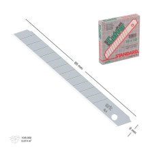 Maket Bıçağı Yedek Bıçağı 80X9 mm İnce Yedek 10 Adet