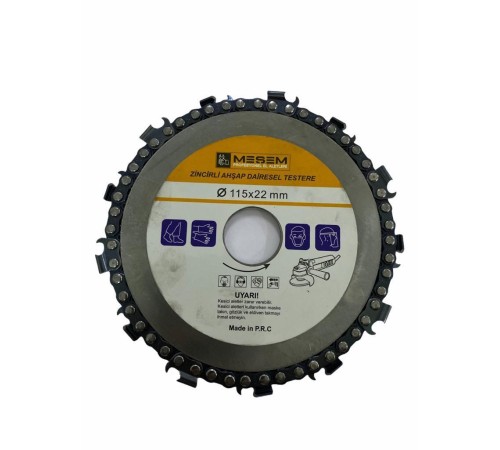 Meşem 929 115 mm Zincirli Ahşap Testeresi