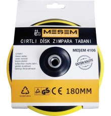 Meşem 4106 180 Cırtlı Disk Zımpara Tabanı