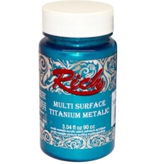 Rich Multi Surface Titanium 2572 Turkuaz Metalik 90 cc