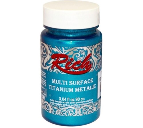 Rich Multi Surface Titanium 2572 Turkuaz Metalik 90 cc Rich Multi Surface Titanium 2572 Turkuaz Metalik 90 cc