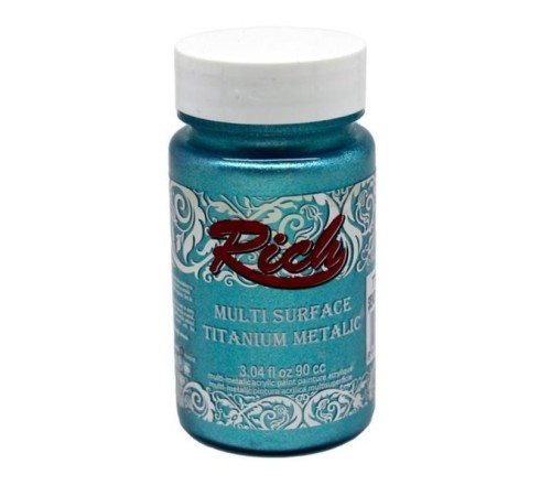 Rich Multi Surface Titanium 2574 Şeker Mavi Metalik 90 cc Rich Multi Surface Titanium 2574 Şeker Mavi Metalik 90 cc