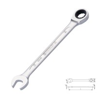 İzeltaş 0340 Cırcır Kombine Anahtar 15 mm