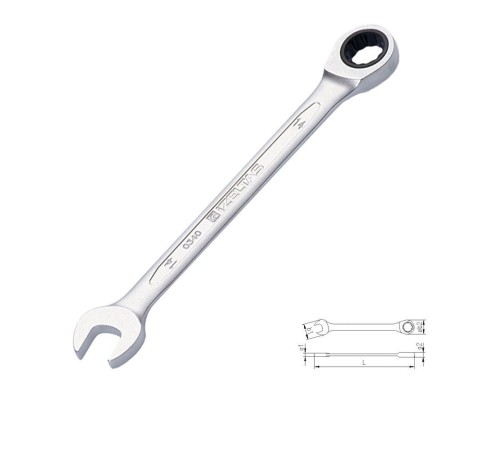 İzeltaş 0340 Cırcır Kombine Anahtar 16 mm