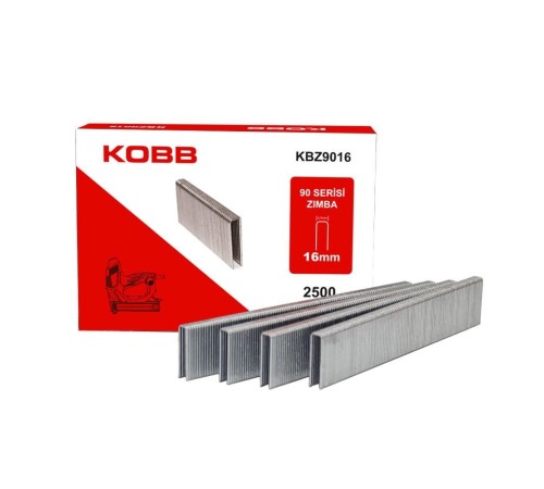 Kobb KBZ9016 16 mm 2500 Adet U Zımba Teli Kobb KBZ9016 16 mm 2500 Adet U Zımba Teli