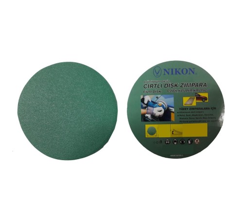 Nikon 52034 Kırılmaz Yeşil Cırt Zımpara 115X400 Kum Nikon 52034 Kırılmaz Yeşil Cırt Zımpara 115X400 Kum