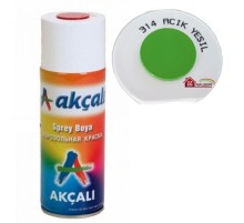 Akçalı Sprey Boya 400 ml 314 Açık Yeşil