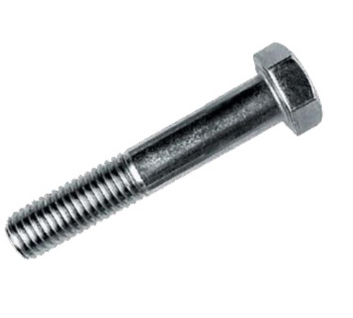 M20X120 Civata DIN 931 8,8 Beyaz Yarım Paso