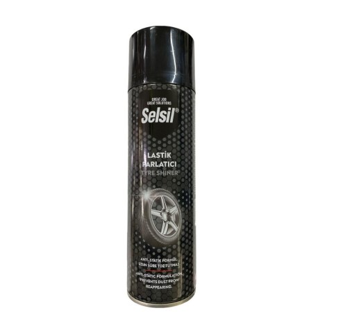 Selsil Lastik Parlatıcı Sprey 500 ml Selsil Lastik Parlatıcı Sprey 500 ml