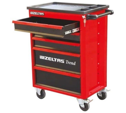 İzeltaş  Trend Takım Dolabı 5 Çekmeceli  96 Parça