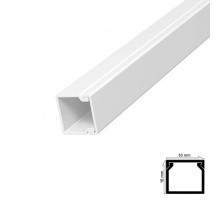 Kablo Kanalı 16x16 mm 2 Metre Yapışkanlı Bantlı 6 Adet