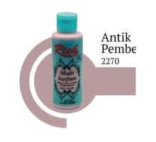 Rich Multi Surface 2270 Antik Pembe Akrilik Boya 120 cc