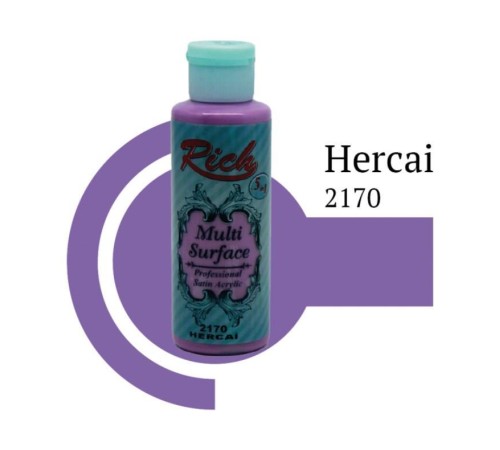 Rich Multi Surface 2170 Hercai Akrilik Boya 120 cc Rich Multi Surface 2170 Hercai Akrilik Boya 120 cc