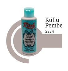 Rich Multi Surface 2274 Küllü Pembe Akrilik Boya 120 cc