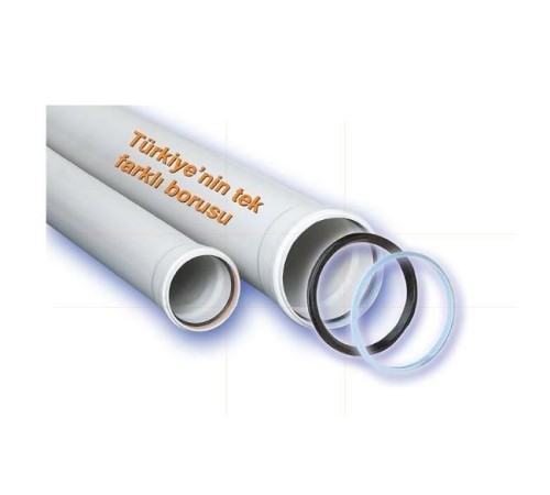 Ege Yıldız 110X2000 Pvc Boru 2,2 mm Ege Yıldız 110X2000 Pvc Boru 2,2 mm