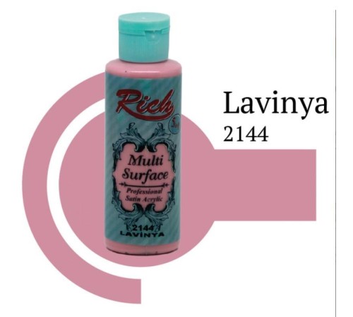 Rich Multi Surface 2144 Lavinya Akrilik Boya 120 cc Rich Multi Surface 2144 Lavinya Akrilik Boya 120 cc