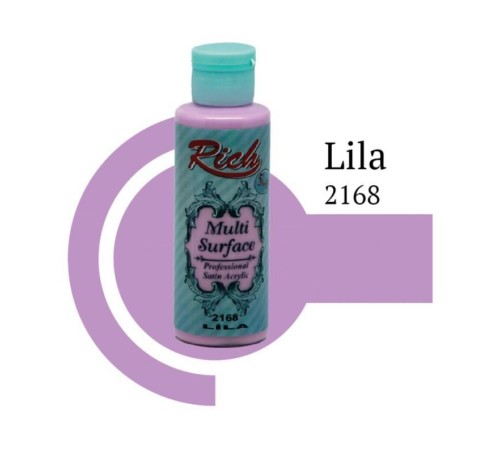 Rich Multi Surface 2168 Lila Akrilik Boya 120 cc Rich Multi Surface 2168 Lila Akrilik Boya 120 cc