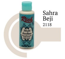 Rich Multi Surface 2118 Sahra Beji Akrilik Boya 120 cc