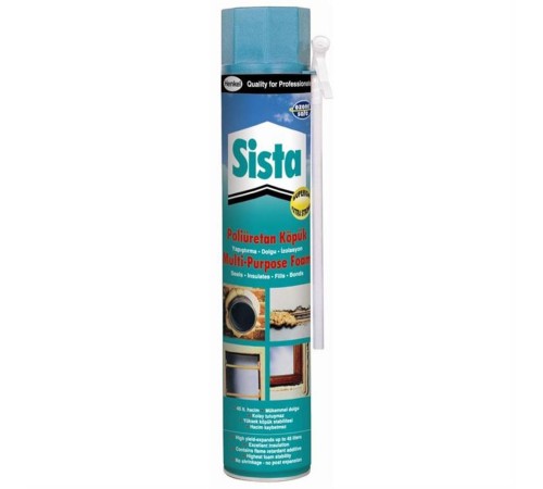 Sista Poliüratan Montaj Köpüğü 750 ml Sista Poliüratan Montaj Köpüğü 750 ml