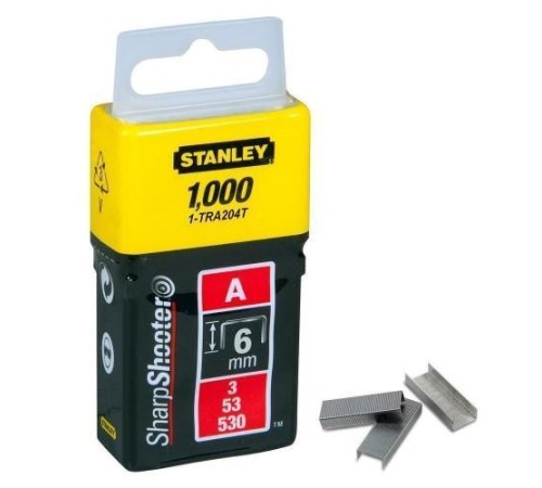 Stanley ST1TRA204T Zımba Teli 6 mm 1000 Adet