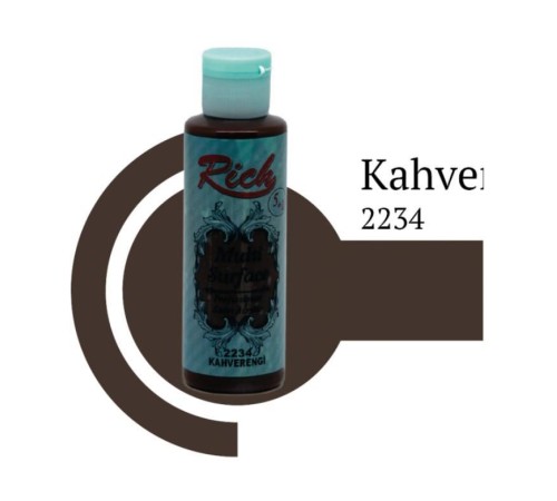 Rich Multi Surface 2234 Kahverengi Akrilik Boya 120 cc