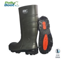 Pollyboot Vega 48 Numara Çelik Burunlu Çizme Poliüratan
