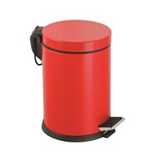 Onno Kırmızı Pedallı Çöp Kovası 5 Litre