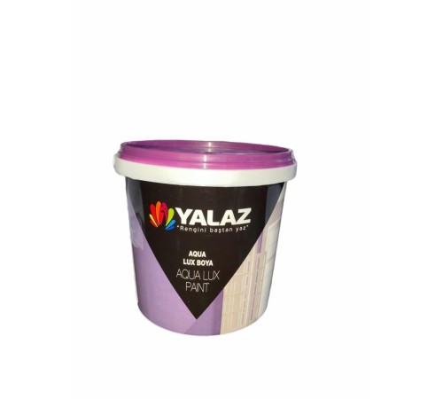 Yalaz Su Bazlı Mat Beyaz İç Dış Boya 0,75 Litre