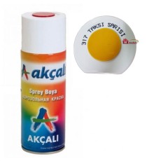 Akçalı Sprey Boya 400 ml 317 Taksi Sarısı