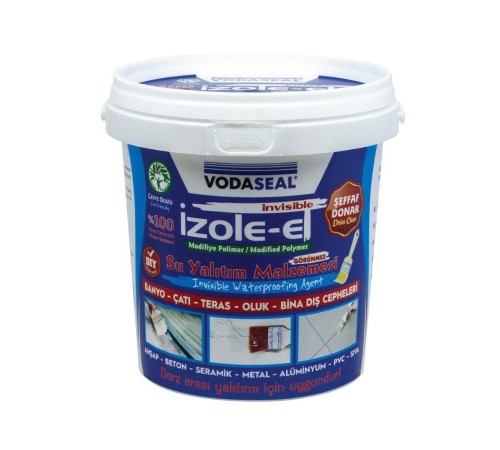 Vodaseal İzole Et Su Yalıtım Malzemesi Şeffaf 650 gr Vodaseal İzole Et Su Yalıtım Malzemesi Şeffaf 650 gr