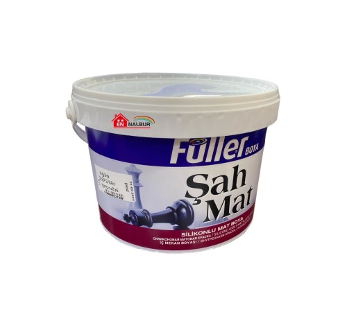 Füller Şahmat Silikonlu Mat İç Cephe 3,5 Kg Deep Siyah Füller Şahmat Silikonlu Mat İç Cephe 3,5 Kg Deep Siyah