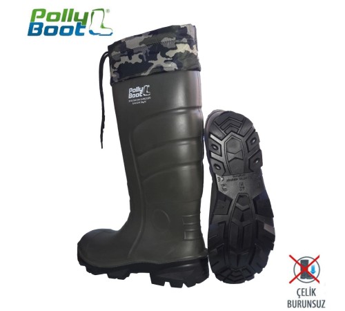 Pollyboot Vega 47 Numara Boğazlı Poliüratan Çizme