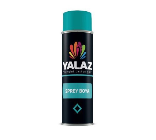 Yalaz 9005 Parlak Siyah Akrilik Sprey Boya 400 ml