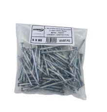 Akdeniz 5X80 Kanallı Çelik Çivi 100 lü
