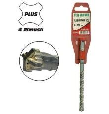 Todrill TD50647 11X160 Sds Plus 4 Elmaslı Matkap Ucu