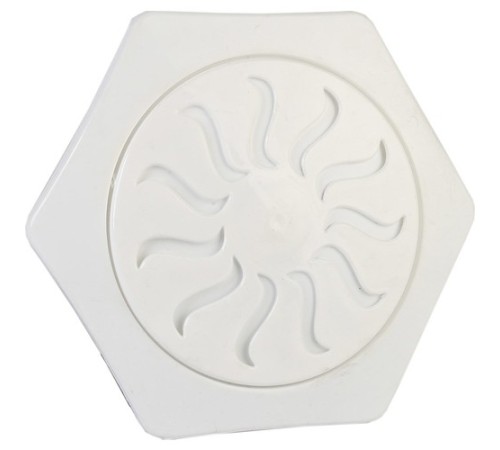 Döner Baca Kapağı Plastik Beyaz