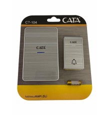 Cata Uzaktan Kumandalı Zil CT-104 Lüx Model Led Işıklı