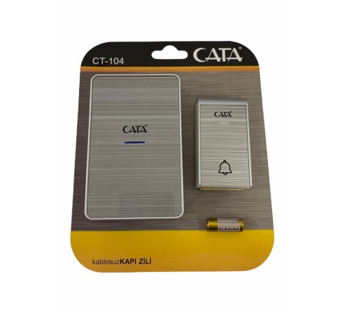 Cata Uzaktan Kumandalı Zil CT-104 Lüx Model Led Işıklı