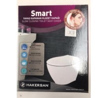 Klozet Kapağı Hakersan Smart Yavaş Kapanan YuvarlakTip