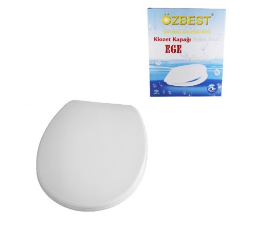 Özbest Klozet Kapağı Yuvarlak Tip
