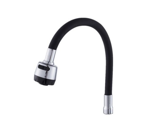 Silikonlu Evye Borusu Kubar Siyah