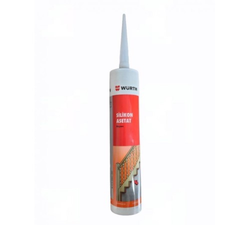 Würth Asetat Beyaz Silikon Genel Amaçlı 310 ml