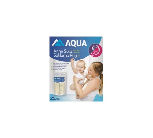 AQUA Süt Saklama Poşedi AQUA Süt Saklama Poşedi