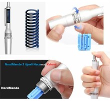 Hacamat kalemi 3 İğneli 100 ADET İĞNE HEDİYE