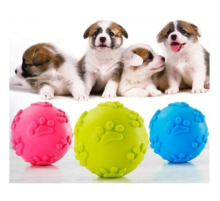 Köpek Isırma Topu Pati Desenli 1291